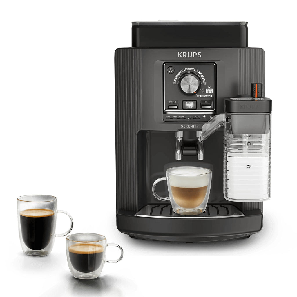 Krups Machine à café avec broyeur Serenity Milk EA402HE0