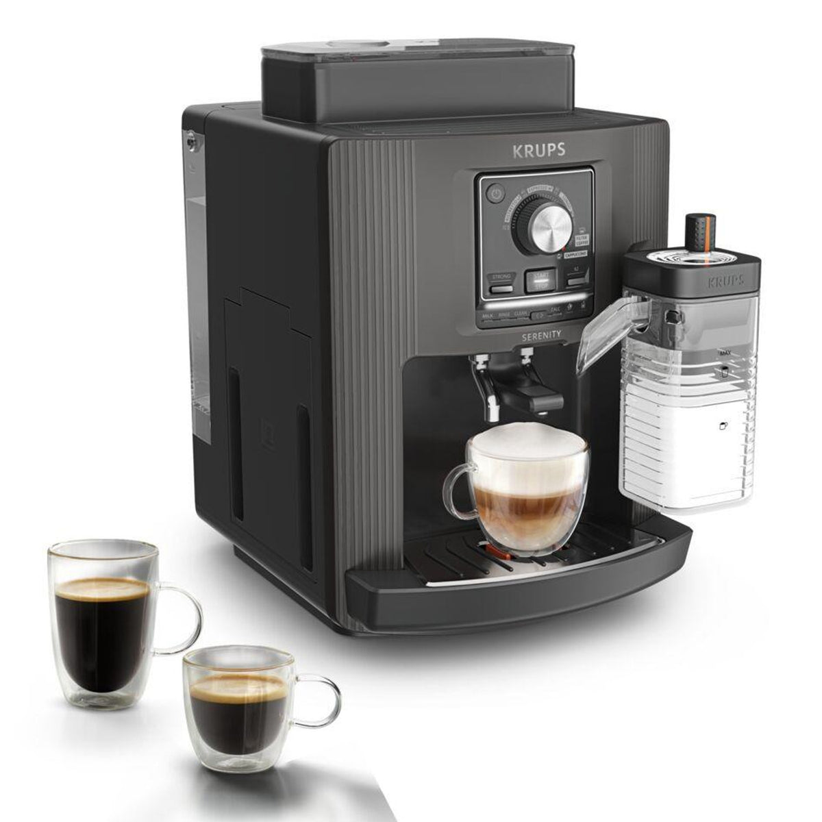 Krups Machine à café avec broyeur Serenity Milk EA402HE0