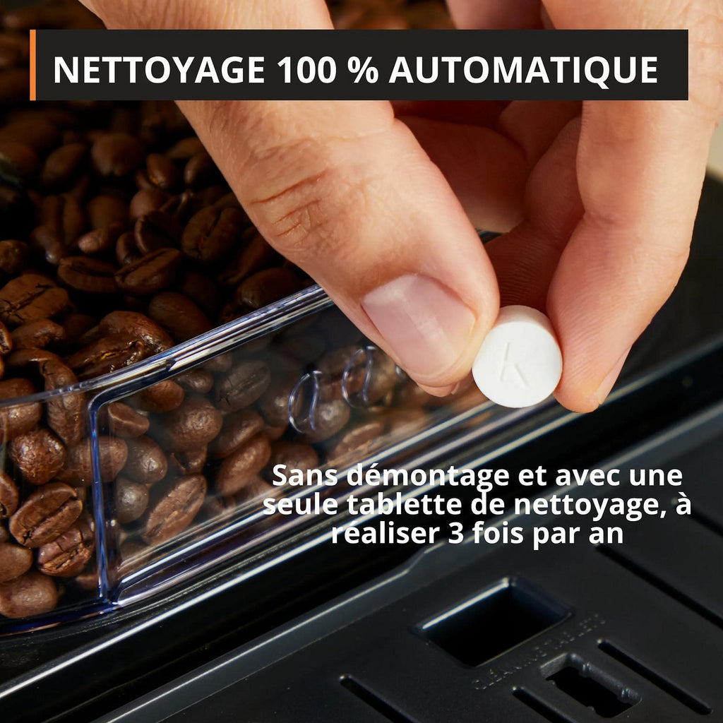 Krups Machine à café avec broyeur Serenity Milk EA402HE0