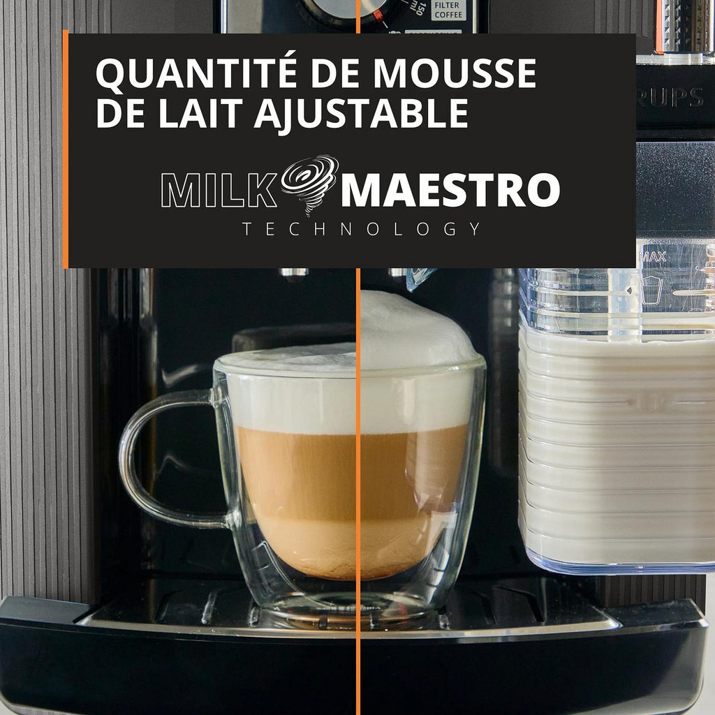 Krups Machine à café avec broyeur Serenity Milk EA402HE0