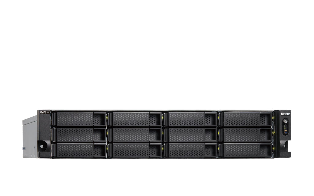 QNAP TS-H1886XU-RP-R2 NAS Rack (3 U) Intel® Xeon® D D-1622 16 Go DDR4 0 To QuTS hero Noir, Gris - vue 4