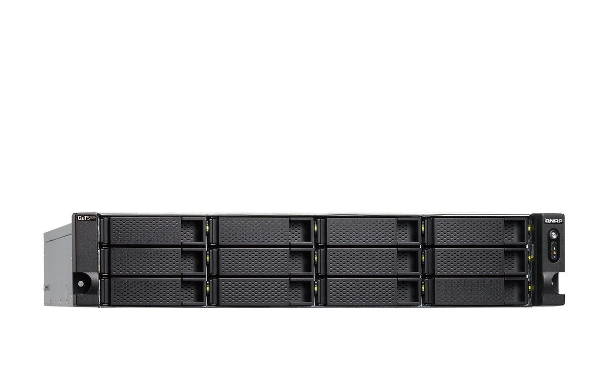 QNAP TS-H1886XU-RP-R2 NAS Rack (3 U) Intel® Xeon® D D-1622 16 Go DDR4 0 To QuTS hero Noir, Gris - vue 4