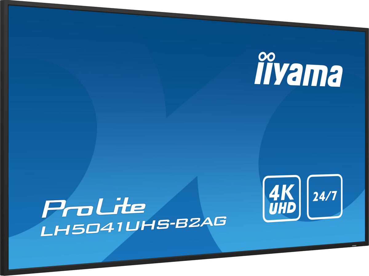 iiyama LH5041UHS-B2AG Écran d'affichage dynamique Écran plat de signalisation numérique 127 cm (50") LCD 500 cd/m² 4K Ul
