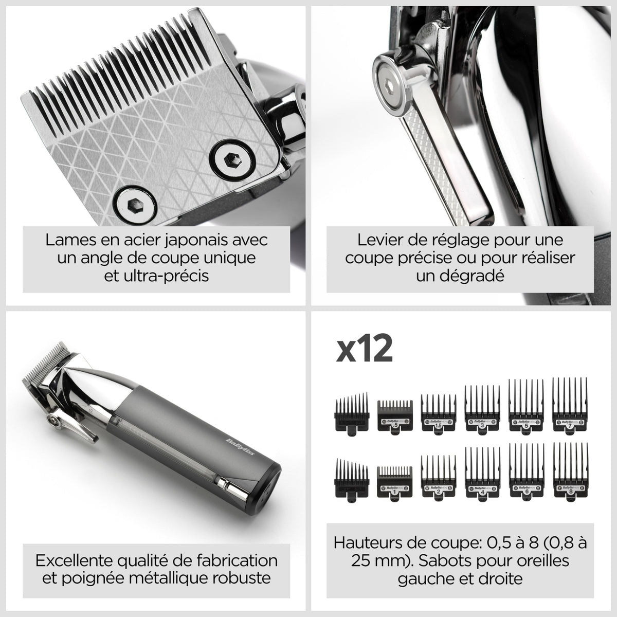 Babyliss Tondeuse cheveux E996E