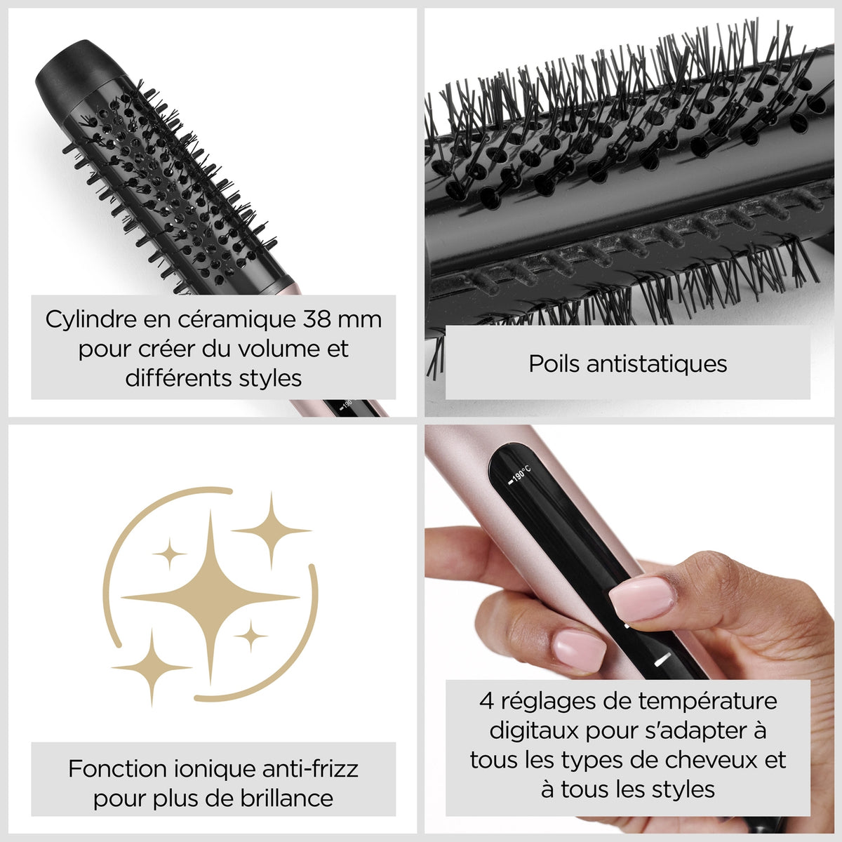 Babyliss Brosse soufflante HSB200E