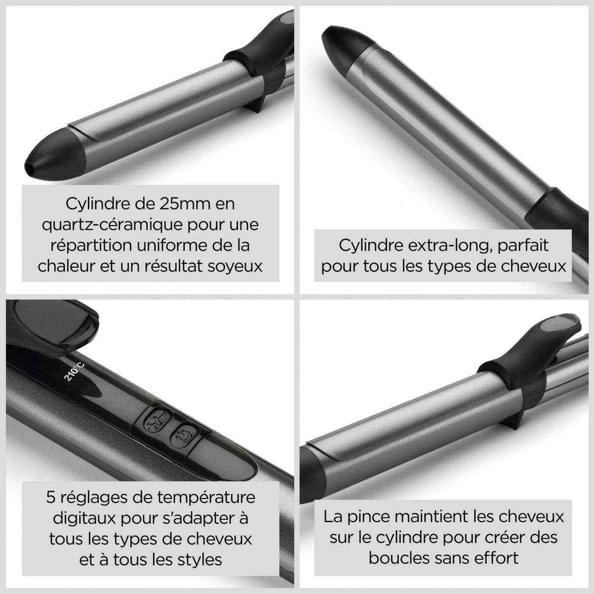 Babyliss Boucleur à pince C261E