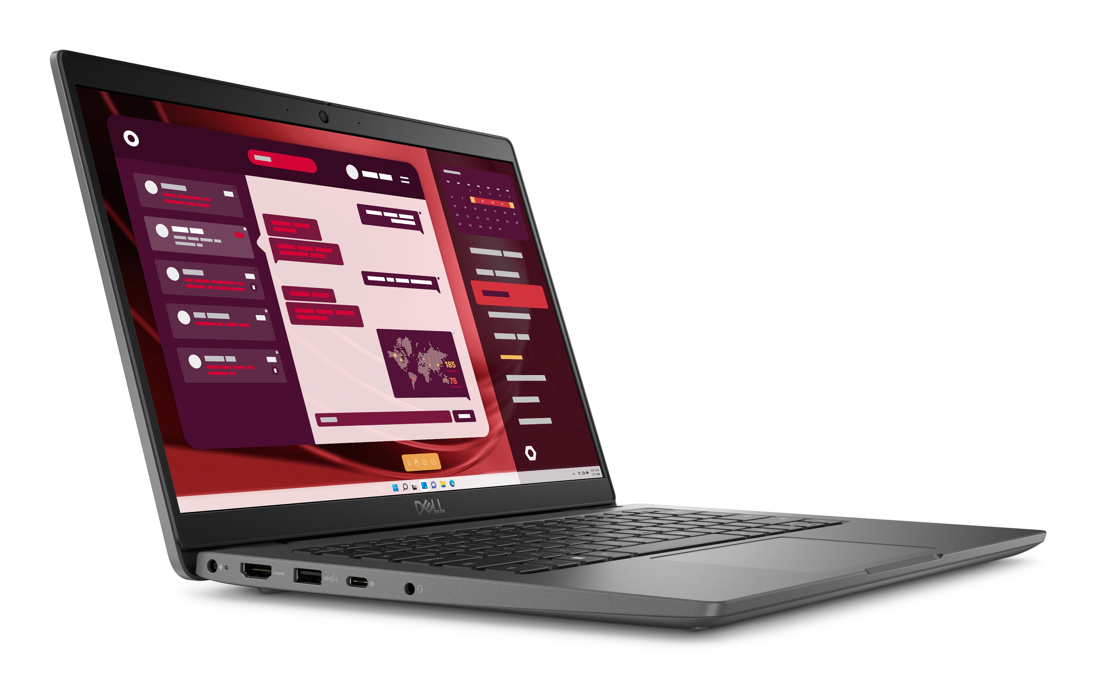 DELL Latitude 3450 Intel® Core™ i5 i5-1345U Ordinateur portable 35,6 cm (14") Full HD 16 Go DDR5-SDRAM 512 Go SSD Wi-Fi 6E (802.11ax) Windows 11 Pro Allemand Gris