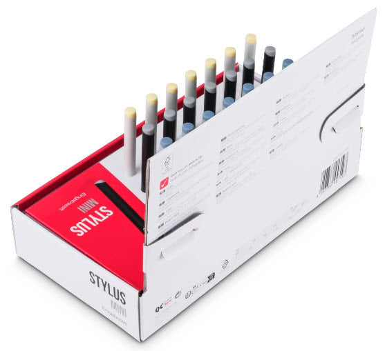 Hama Mini stylet Bleu foncé, Bleu clair, Argent, Jaune