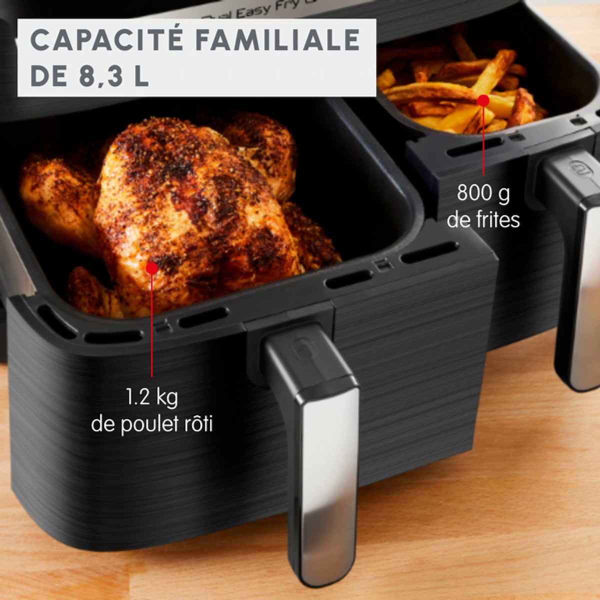 Moulinex Friteuse sans huile Airfryer 8,3 L EZ905B20