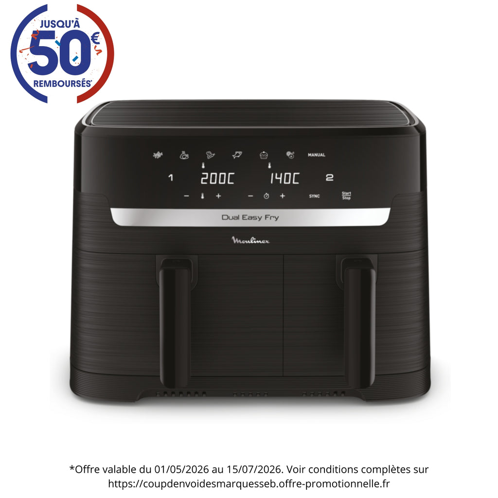 Moulinex Friteuse sans huile 8,3 L EZ901N20