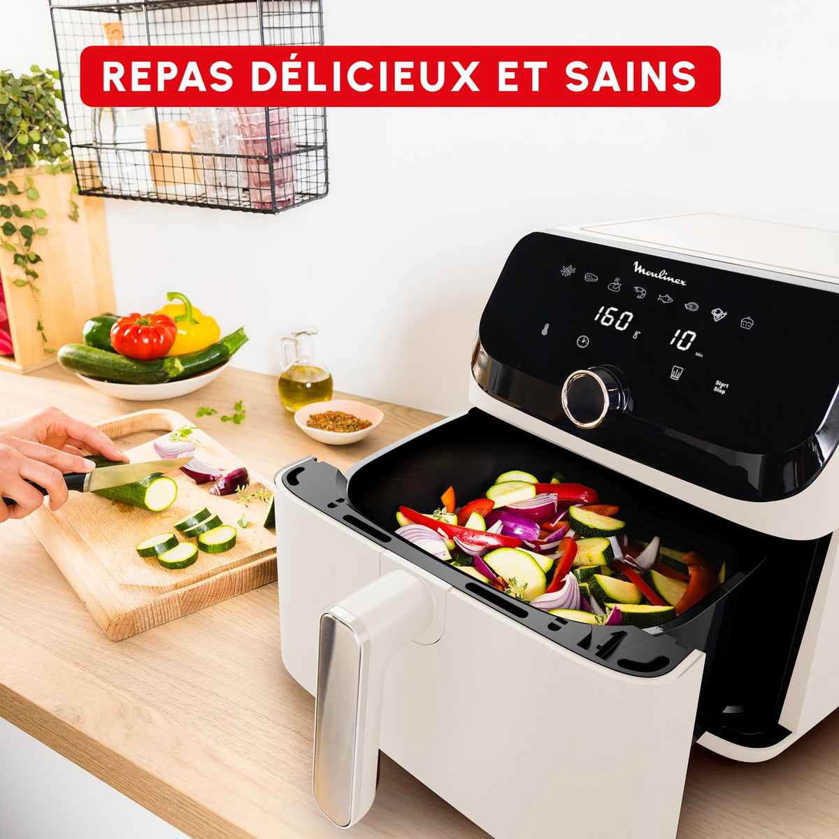 Moulinex Friteuse sans huile Airfryer 7L EZ855AF0