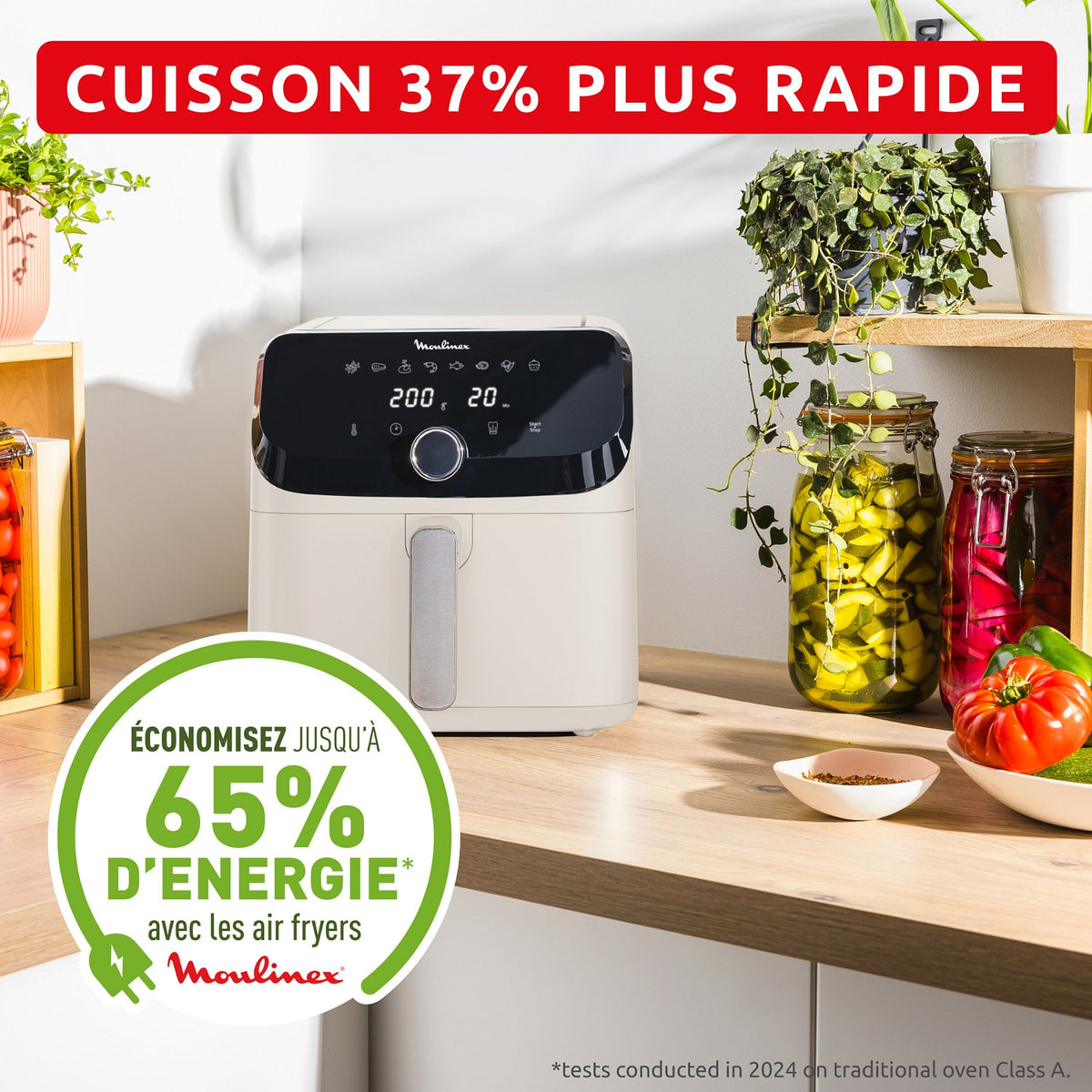 Moulinex Friteuse sans huile Airfryer 7L EZ855AF0