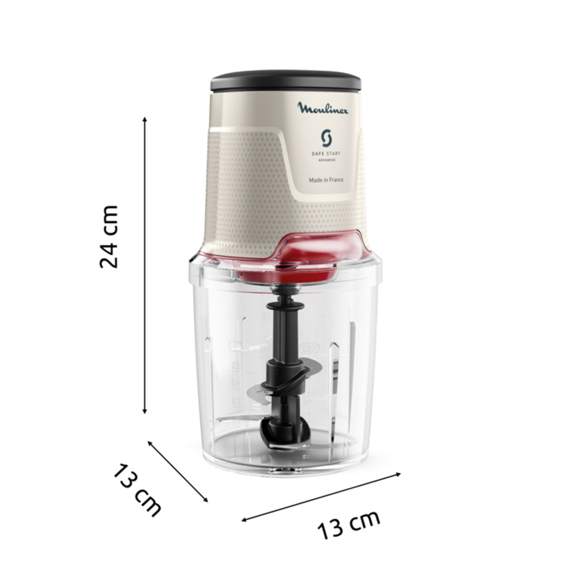 Moulinex Mini hachoir AT740BF1 - Blanc