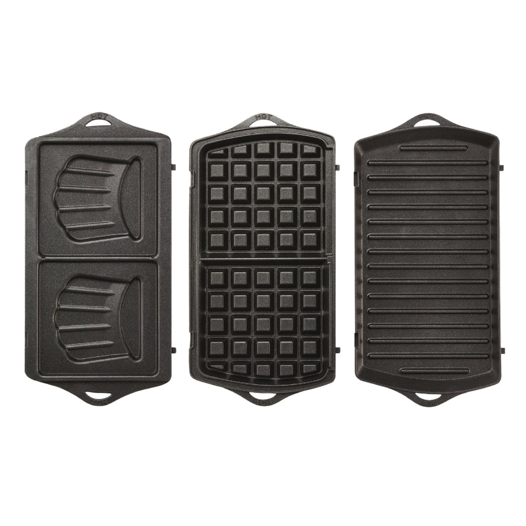 Tefal Appareil à Gaufre Multifonction 3 plaques Amovibles Grill SW614831