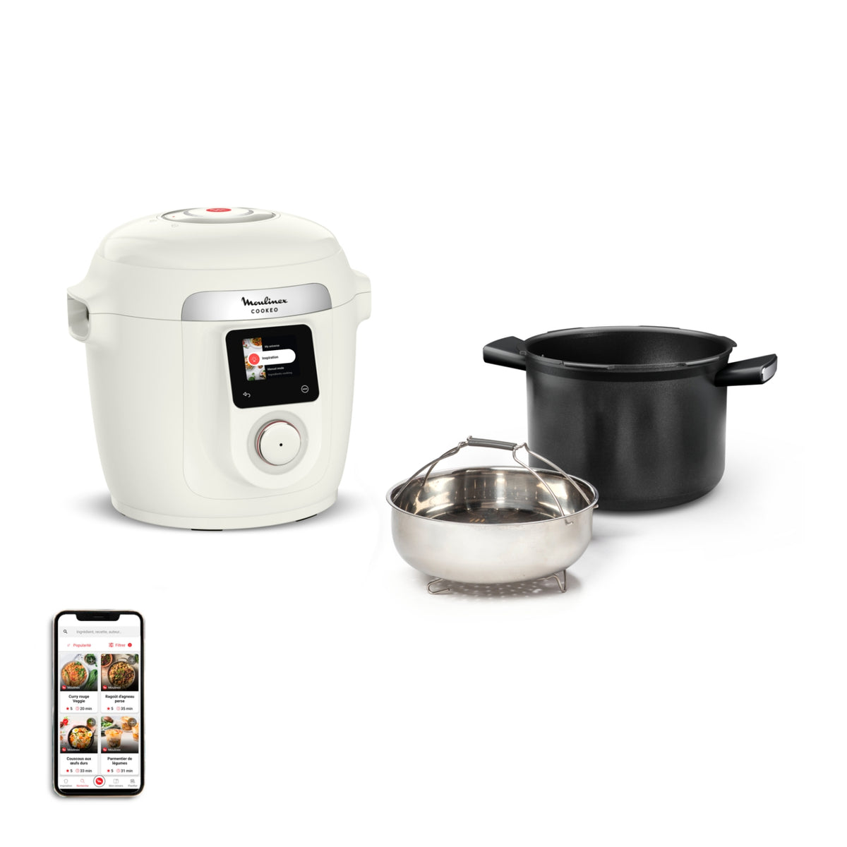 Moulinex Multicuiseur Cookeo Wi-Fi 8en1 CE952AF0