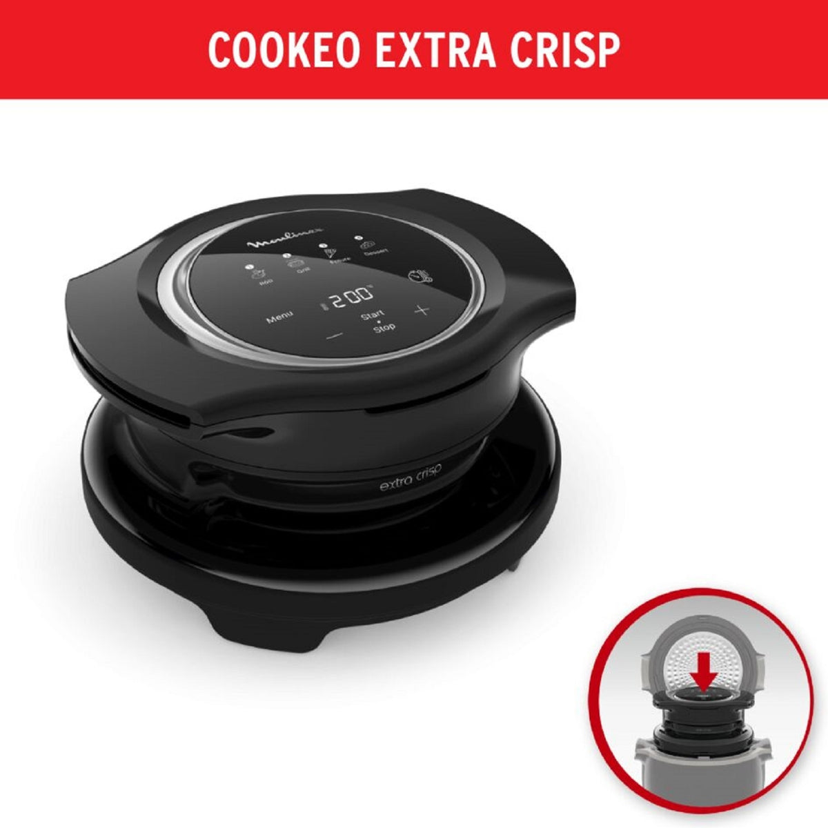 Moulinex Accessoire Cookeo EZ150800 Extra Crisp