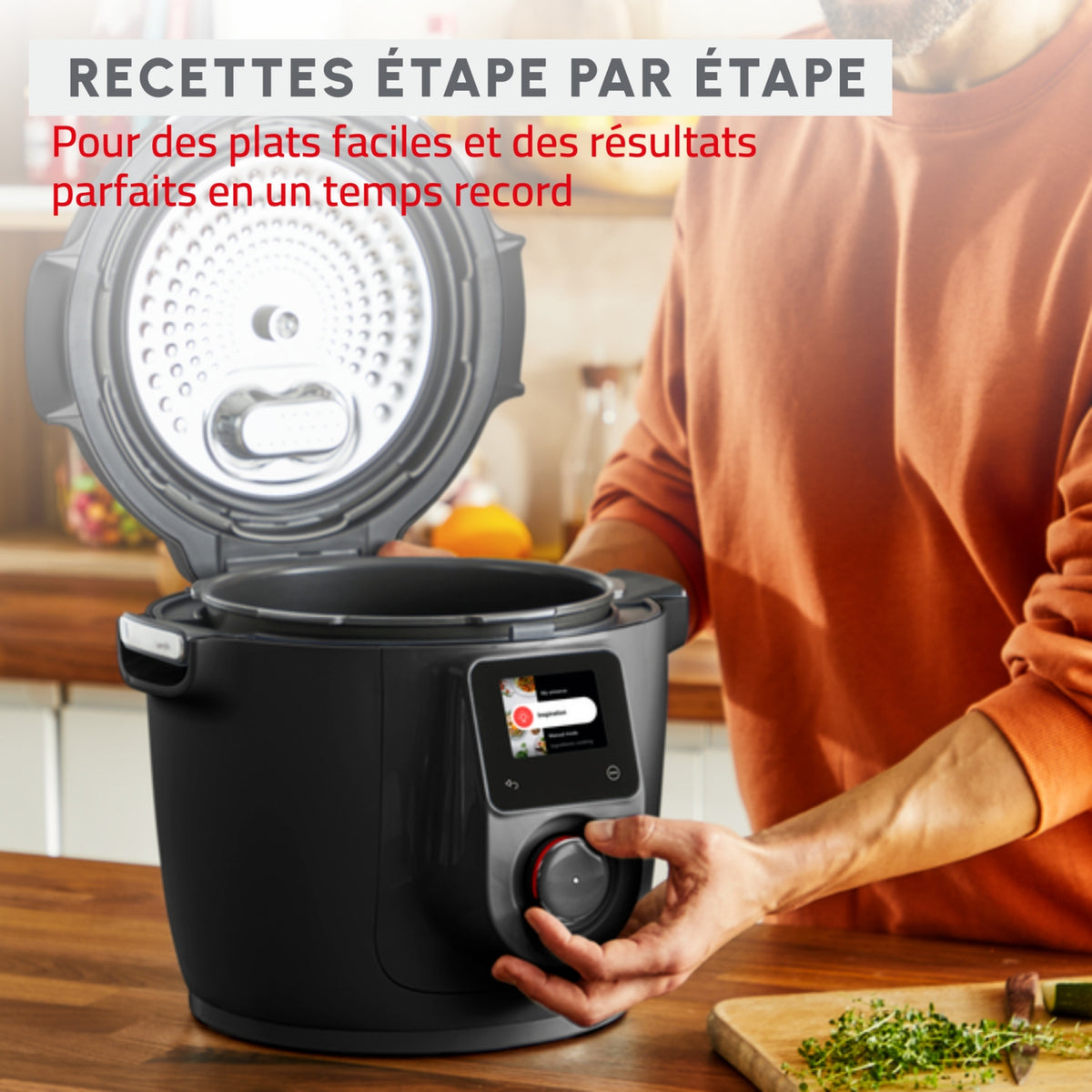 Moulinex Multicuiseur Cookeo Wifi 9-en-1 CE952810