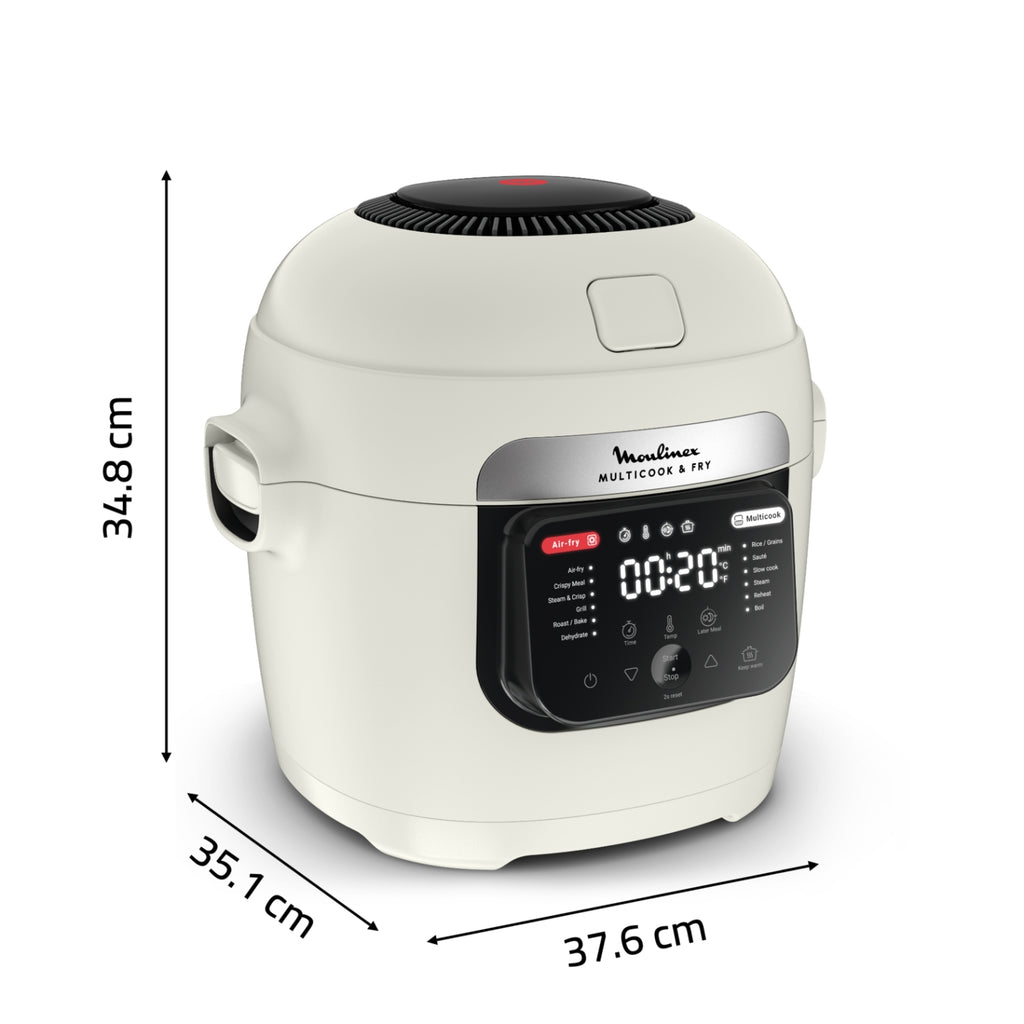 Moulinex Multicuiseur Airfryer Multicook & Fry MZ7301F0