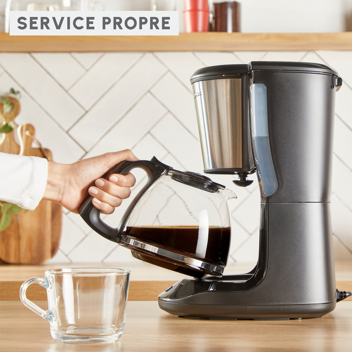 Moulinex Cafetière filtre Subito FG5S0DE0 noir