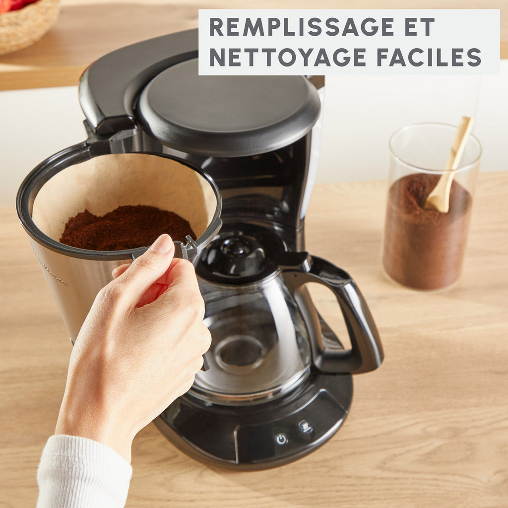 Moulinex Cafetière filtre Subito FG5S0DE0 noir