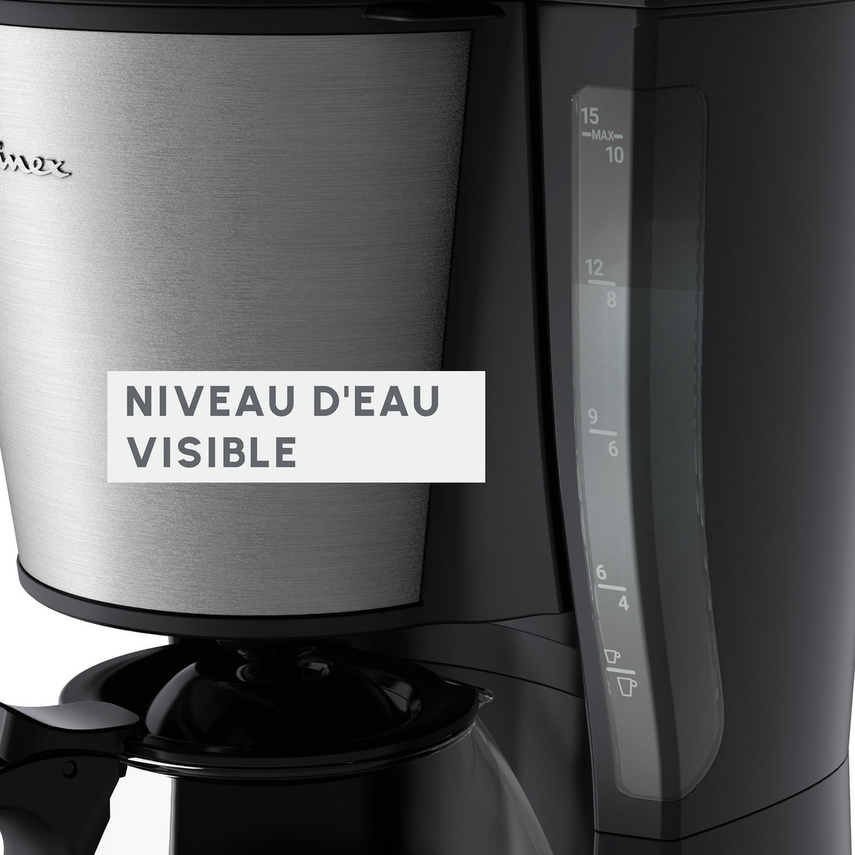 Moulinex Cafetière filtre FG5S2DE0 Noir