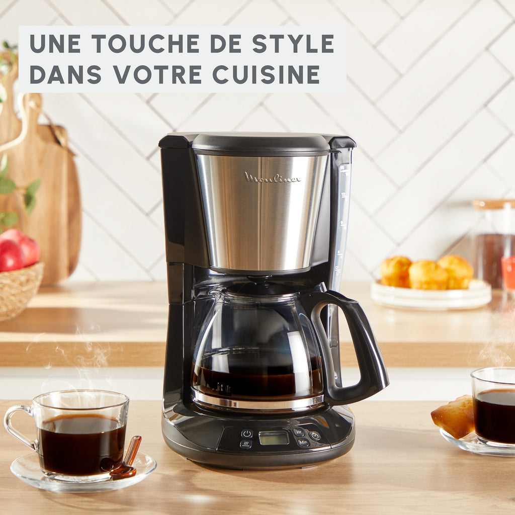 Moulinex Cafetière filtre FG5S2DE0 Noir