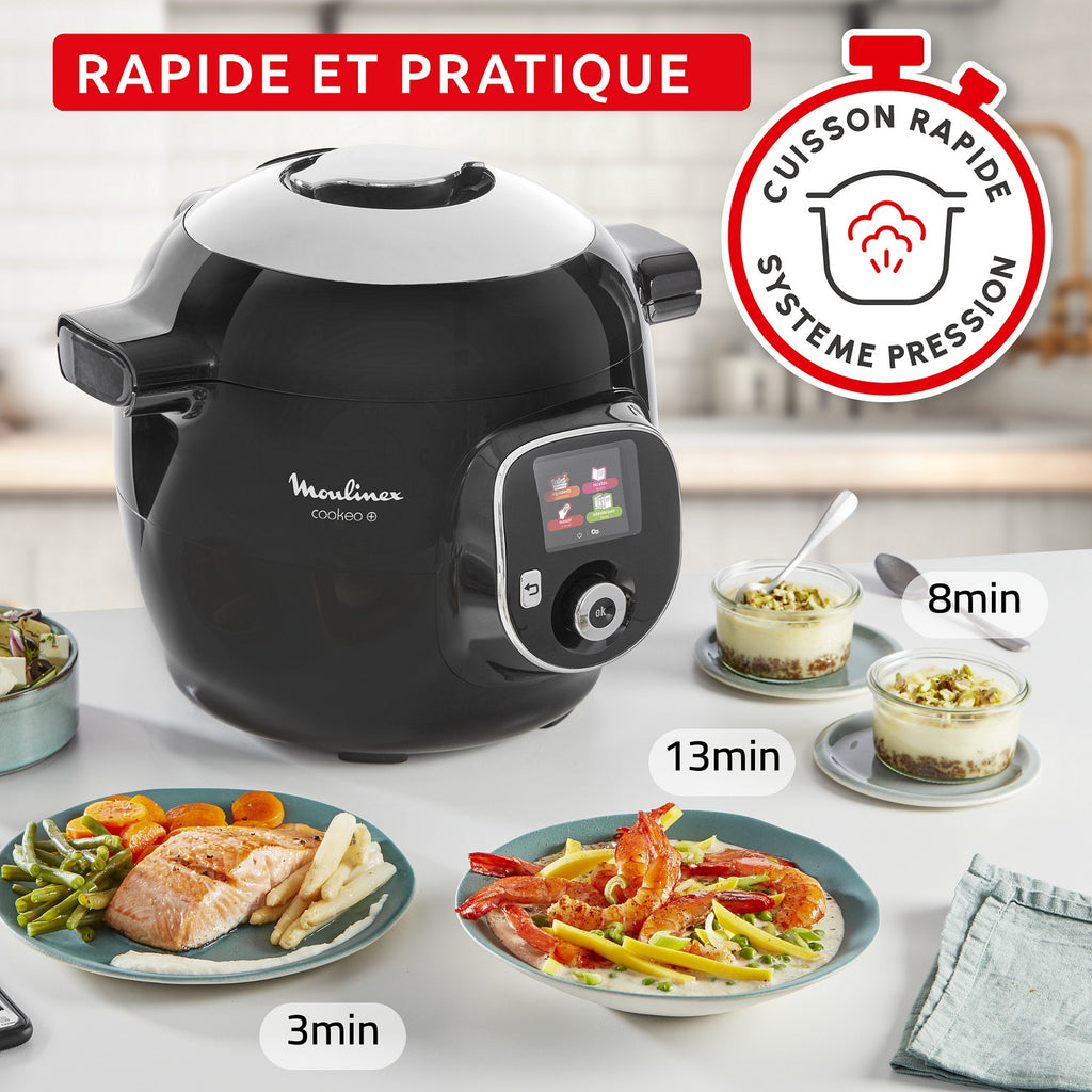 Moulinex Multicuiseur Cookeo+ CE85B8F0 Noir