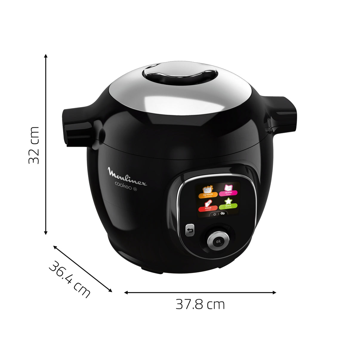 Moulinex Multicuiseur Cookeo+ CE85B8F0 Noir