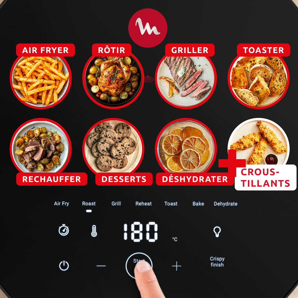 Moulinex Friteuse sans huile AirFryer 7L EZ8328F0