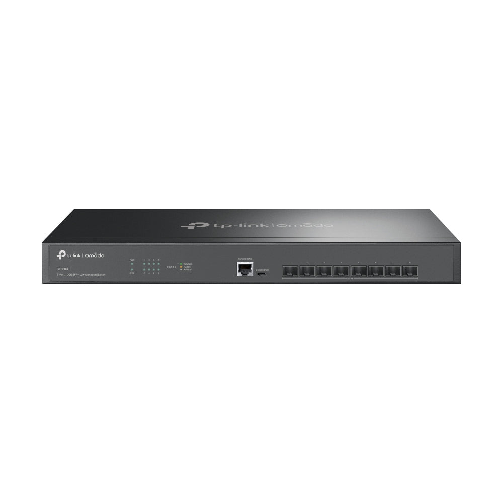 TP-Link Omada SX3008F Commutateur Réseau Géré L2/L3, Noir