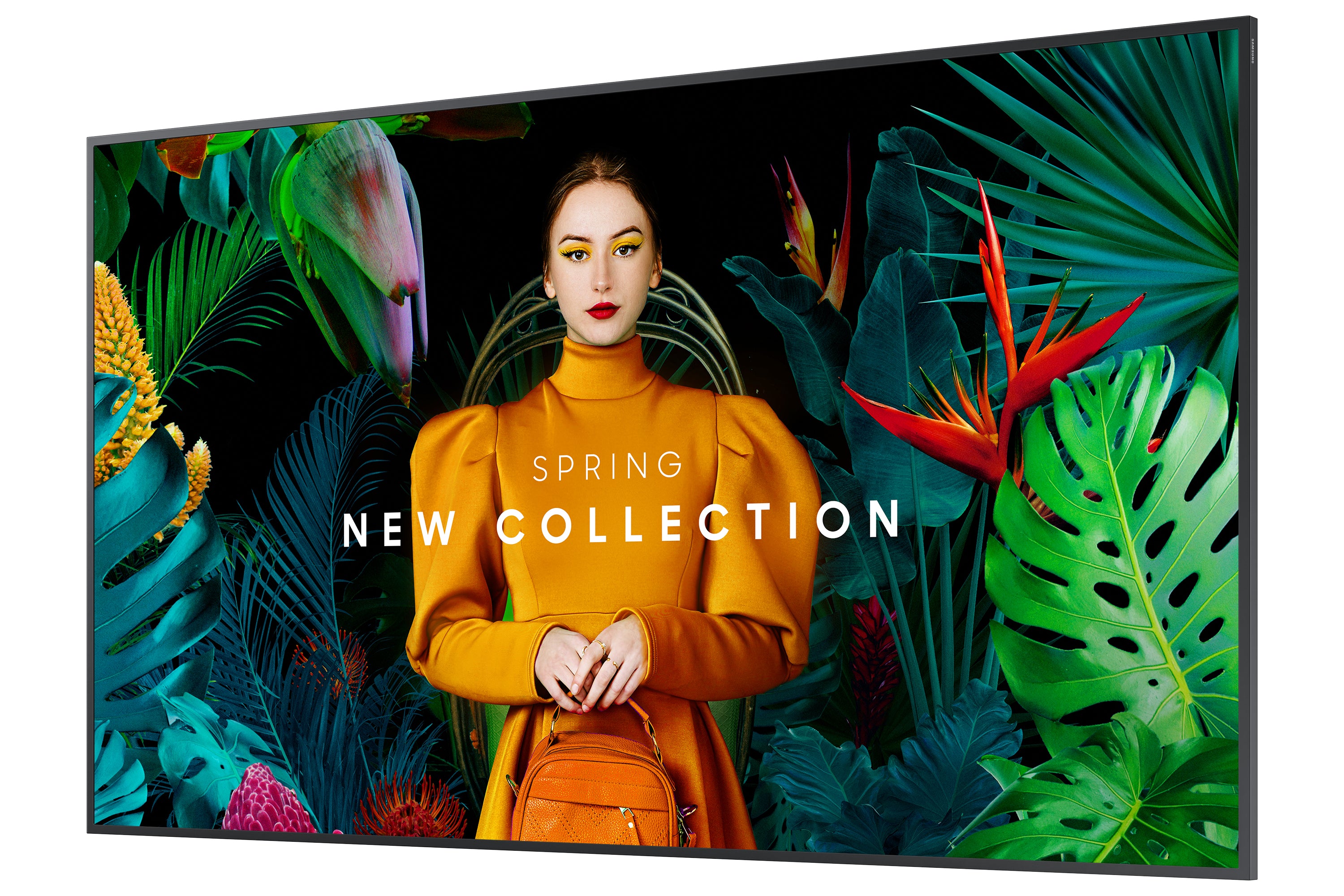Samsung Samsung QB85C Écran plat de signalisation numérique 2,16 m (85") LCD Wifi 350 cd/m² 4K Ultra HD Noir Intégré dans le processeur Tizen 16/7