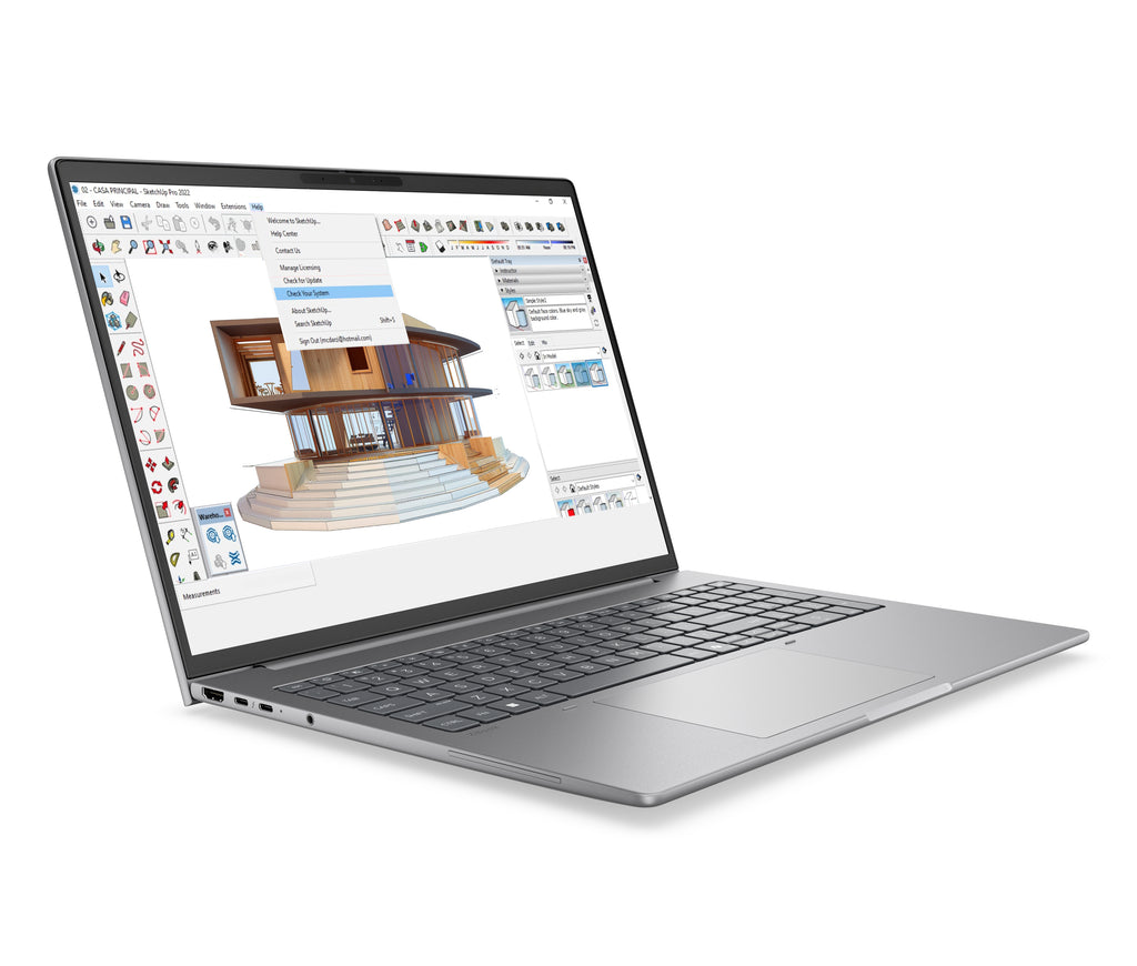 HP ZBook 8 G2a Copilot+ PC Station de Travail Mobile 16" WUXGA AMD Ryzen AI 9 HX PRO 32 Go DDR5 512 Go SSD Wi-Fi 7 Windo