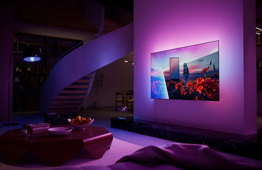 Philips Ambilight 65OLED811/12 TV 165,1 cm (65") 4K Ultra HD Smart TV Wifi Gris