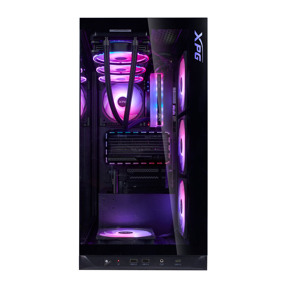 XPG Invader X BTF Midi Tower Noir