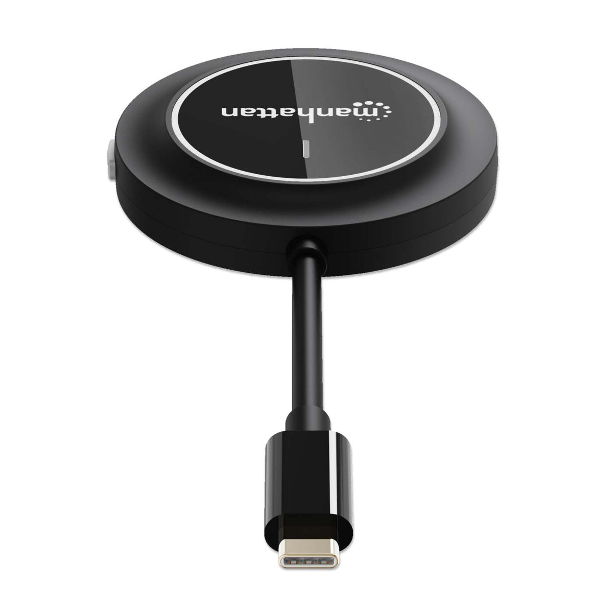 Manhattan Adaptateur HDMI Sans Fil 1080p avec Émetteur USB-C, Noir