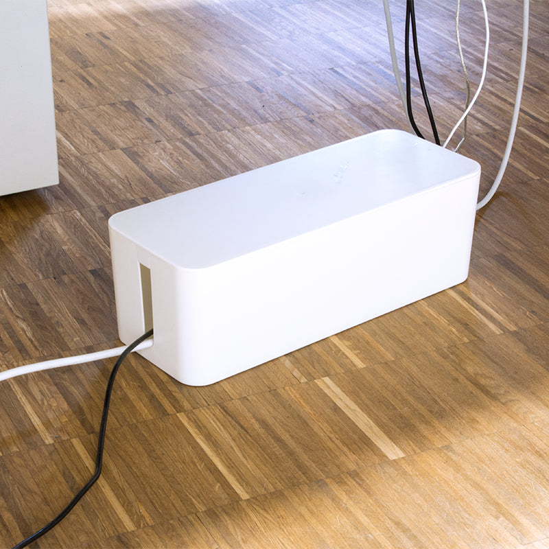 LogiLink KAB0063 range-câbles Boîtier de câbles Blanc 1 pièce(s)