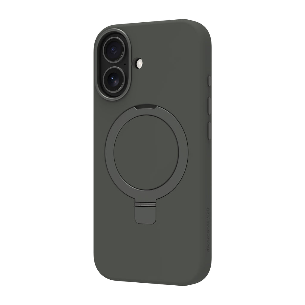 Coque de Protection Roskilde MS Kick ICON pour iPhone 17, Housse avec Support de Bureau, Vert