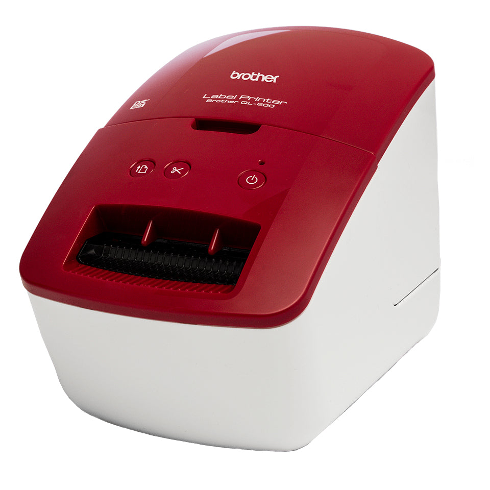 Brother QL-600RXX1 imprimante pour étiquettes Thermique directe 300 x 600 DPI 71 mm/sec Avec fil DK