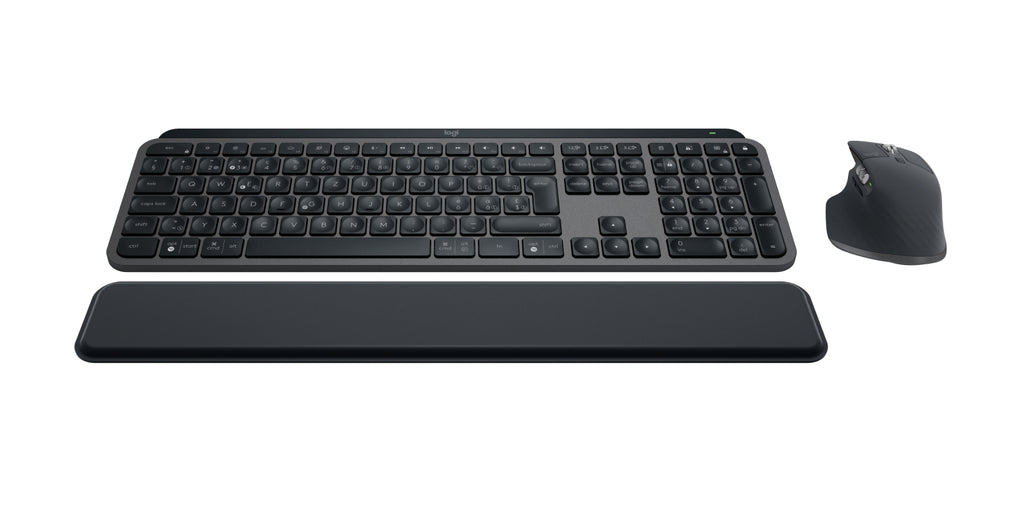 Logitech Logitech MX Keys S Combo Sæt med mus og tastatur Membran Ja Trådløs