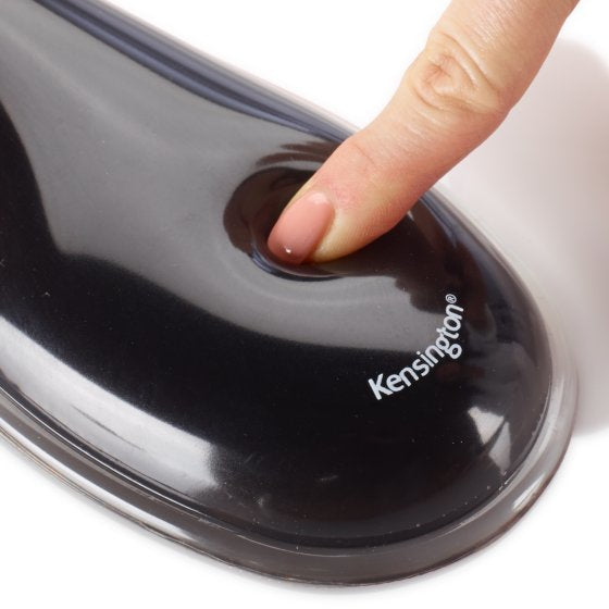 Kensington Repose-poignet en gel pour tapis à souris duo - bleu