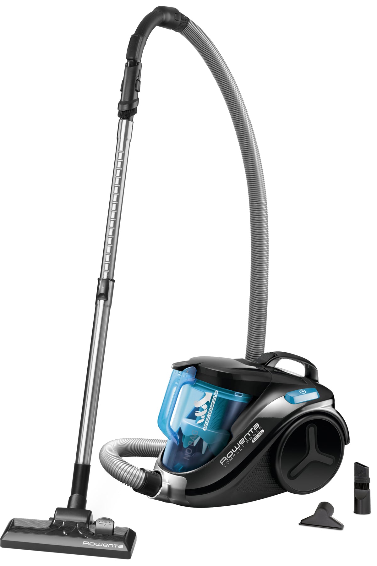Rowenta Compact Power RO3731 aspiradora 1,5 L Aspiradora cilíndrica Secar 750 W Sin bolsa