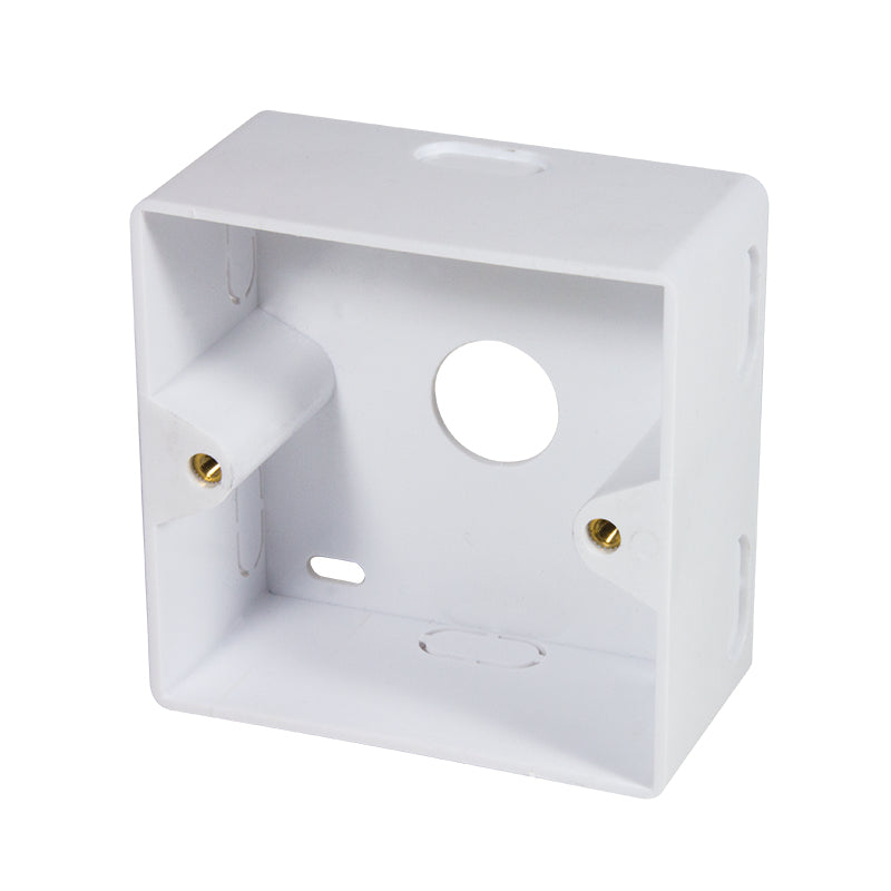 LogiLink NP0039A prise de courant RJ-45 Métallique, Blanc