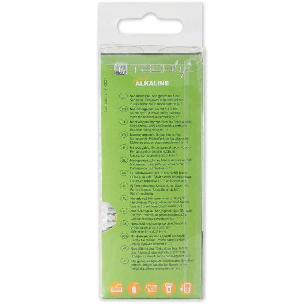 Techly LR06 AA 1.5V Batterie à usage unique Alcaline