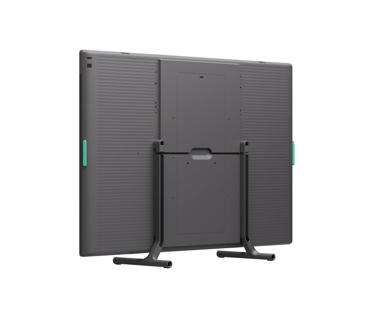 Logitech Rally Board 65 Videoconference-enhed Foran vendt mikrofonarray og bagved vendt mikrofonarray 65