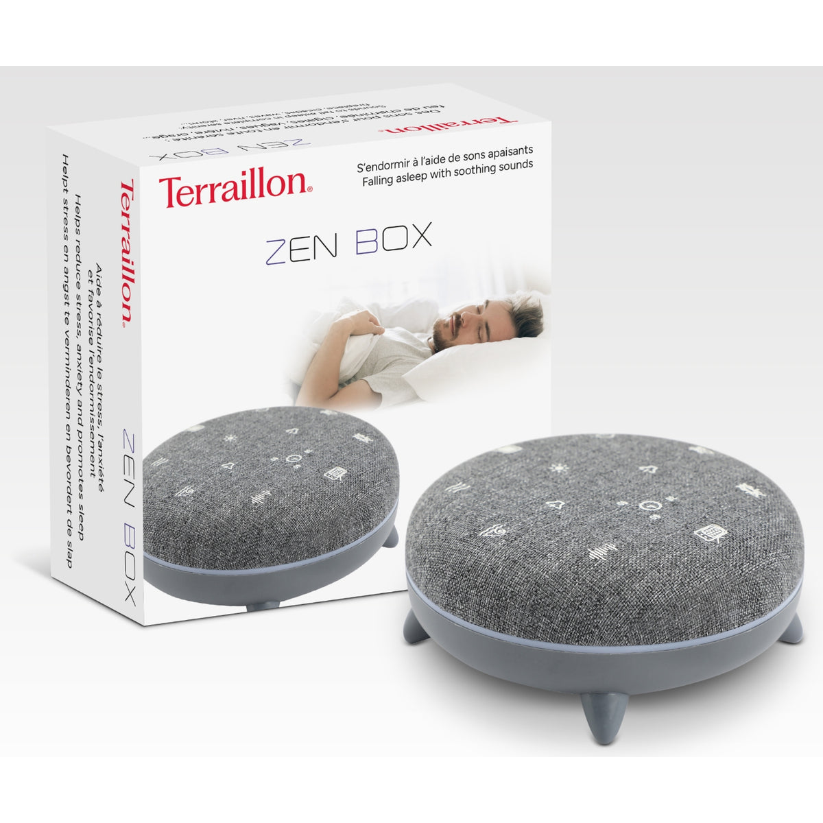 Terraillon Aide au sommeil ZEN BOX - Gris