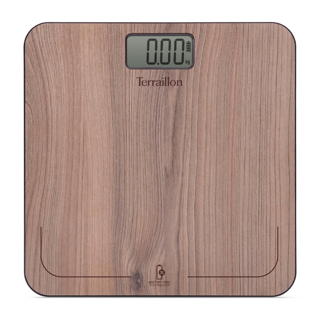 Terraillon Pèse-personne Power Free Natura Walnut