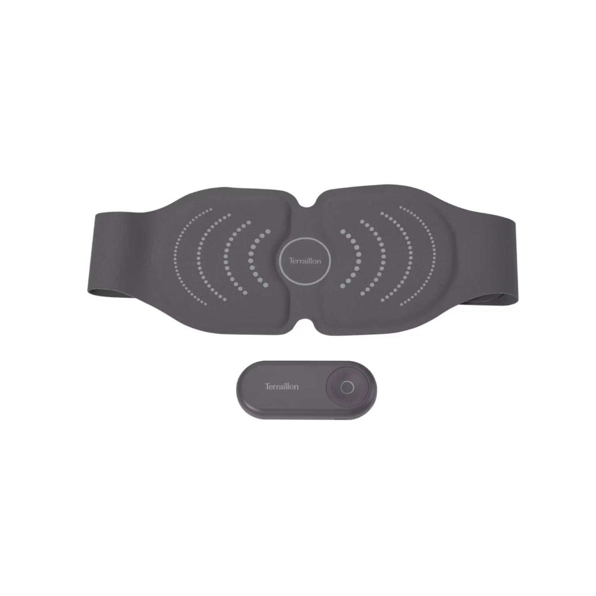 Terraillon Ceinture massante par électrostimulation Slim Care Gris