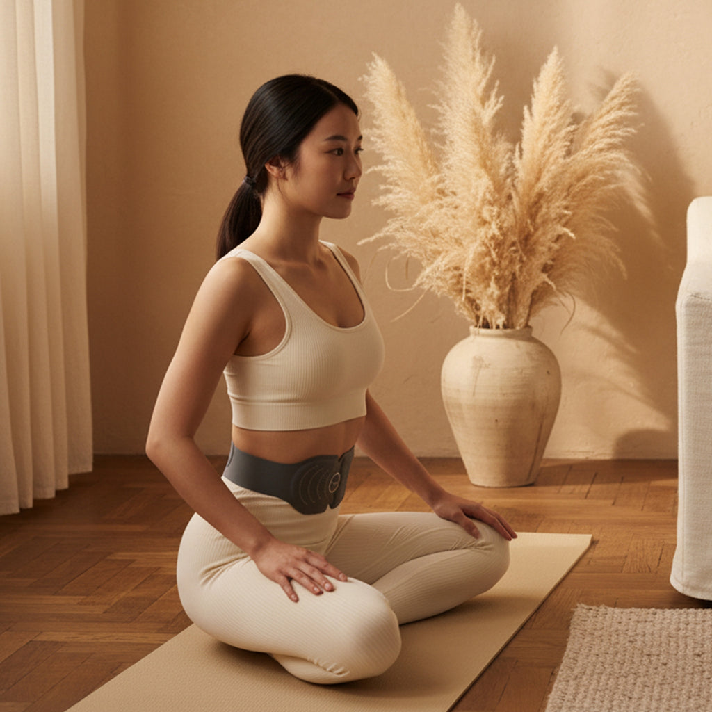 Terraillon Ceinture massante par électrostimulation Slim Care Gris
