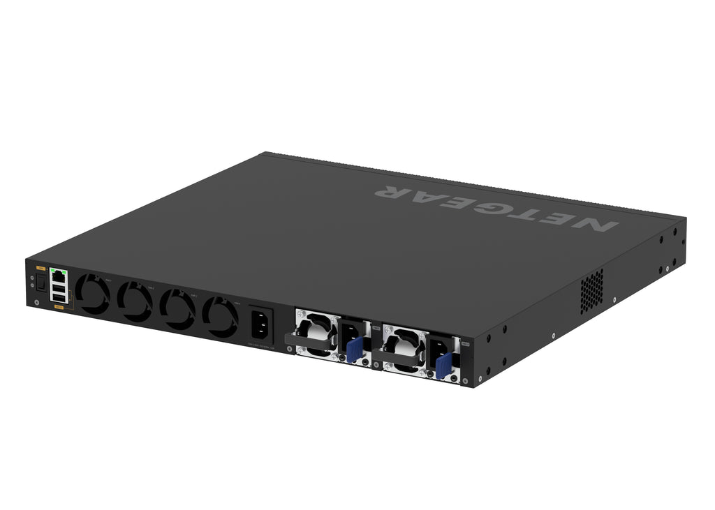 NETGEAR GSM4352 Géré L3 Gigabit Ethernet (10/100/1000) Connexion Ethernet, supportant l'alimentation via ce port (PoE) 1U Noir - vue 2