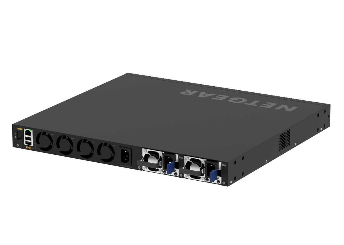 NETGEAR GSM4352 Géré L3 Gigabit Ethernet (10/100/1000) Connexion Ethernet, supportant l'alimentation via ce port (PoE) 1U Noir - vue 2